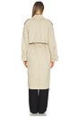 view 4 of 4 Rickie Maxi Trench in Beige