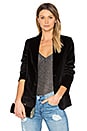 view 1 of 5 Velvet Blazer in Black