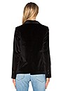 view 3 of 5 Velvet Blazer in Black