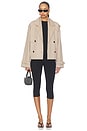 view 5 of 5 TRENCH CROPPED RICKIE  in Beige