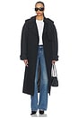 view 1 of 4 TRENCH MAXI PASCALE  in Black