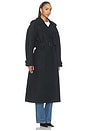 view 4 of 4 TRENCH MAXI PASCALE  in Black