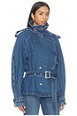 view 4 of 5 Pascale Trench in Clean Indigo