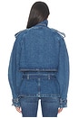 view 5 of 5 Pascale Trench in Clean Indigo