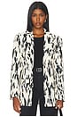 view 1 of 5 Laika Blazer in Golden Beige Leopard