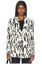 view 2 of 5 Laika Blazer in Golden Beige Leopard