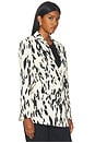 view 4 of 5 Laika Blazer in Golden Beige Leopard