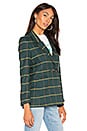 view 2 of 4 Madeleine Blazer in Green Plaid