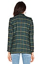 view 3 of 4 Madeleine Blazer in Green Plaid
