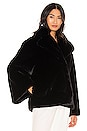 view 3 of 5 Calvin Coat in Black