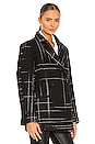view 4 of 5 VESTE KAIA in Black Plaid