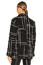 view 5 of 5 VESTE KAIA in Black Plaid