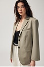 view 2 of 6 Quinn Blazer in Green Khaki