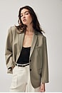 view 4 of 6 Quinn Blazer in Green Khaki
