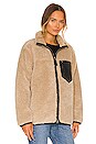 view 2 of 4 Ryder Faux Fur Jacket in Camel