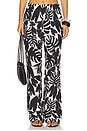 view 1 of 6 Elain Pant in Black Bird Of Paradise