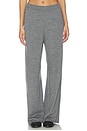 view 1 of 6 Adley Pant in Medium Heather Grey