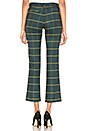 view 3 of 4 Cindy Pant in Green Plaid