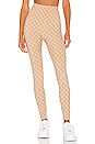 view 1 of 4 LEGGINGS BLAKE in Camel Monogram Print