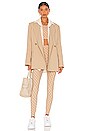 view 4 of 4 LEGGINGS BLAKE in Camel Monogram Print