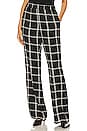 view 1 of 4 Owen Pant in Black & White Plaid