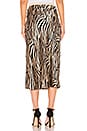 view 3 of 4 Dolly Silk Skirt in Zebra