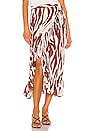 view 1 of 4 FALDA ENVOLVENTE LUCKY in Zebra