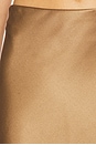 view 6 of 6 Bar Silk Skirt in Sepia