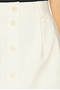 view 6 of 6 Zaire Mini Skirt in Cream