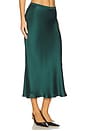 view 2 of 6 ШЕЛКОВАЯ ЮБКА BAR in Dark Teal