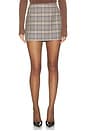 view 1 of 6 FALDA TIERRA in Beige And Navy Checks