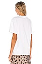 view 3 of 4 Hudson Monogram Tee in White