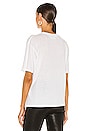 view 4 of 5 AB X TO DAVID BOWIE Ida Tee in White