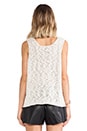 view 3 of 4 Knitted Tank Top in Ivory