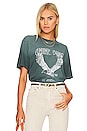view 1 of 5 Lili Eagle Tee in Emerald Green