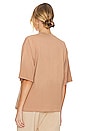 view 3 of 4 Caden League Tee in in Washed Camel
