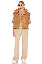 view 4 of 4 Caden League Tee in in Washed Camel