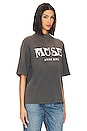 view 2 of 4 Wes Tee Painted Muse in Washed Faded Black