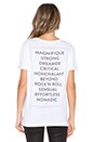 view 4 of 4 'The Empowering Tee' in White