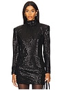 view 1 of 5 Josephine Top in Black Sequin