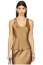 view 1 of 4 Lea Top in Sepia