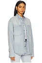 view 2 of 4 Dante Shirt in Bleached Blue