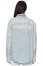 view 3 of 4 Dante Shirt in Bleached Blue