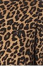 view 5 of 5 Avi Tee in Black & Brown Leopard