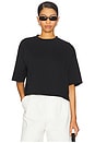 view 1 of 5 Myers Cropped Tee in Black