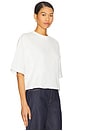 view 2 of 5 Myers Cropped Tee in Ivory