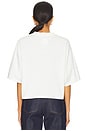 view 3 of 5 Myers Cropped Tee in Ivory