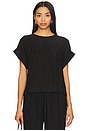view 1 of 4 Jollie Top in Black Crinkle