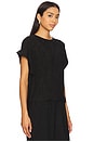 view 2 of 4 Jollie Top in Black Crinkle