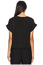 view 3 of 4 Jollie Top in Black Crinkle